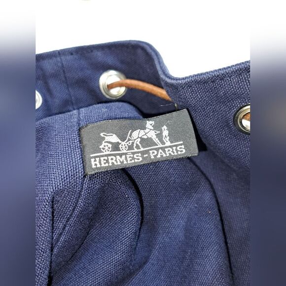 Hermes Polochon Mimir PM Matelotte Bucket Bag Authentic PRISTINE condition - Picture 16 of 16